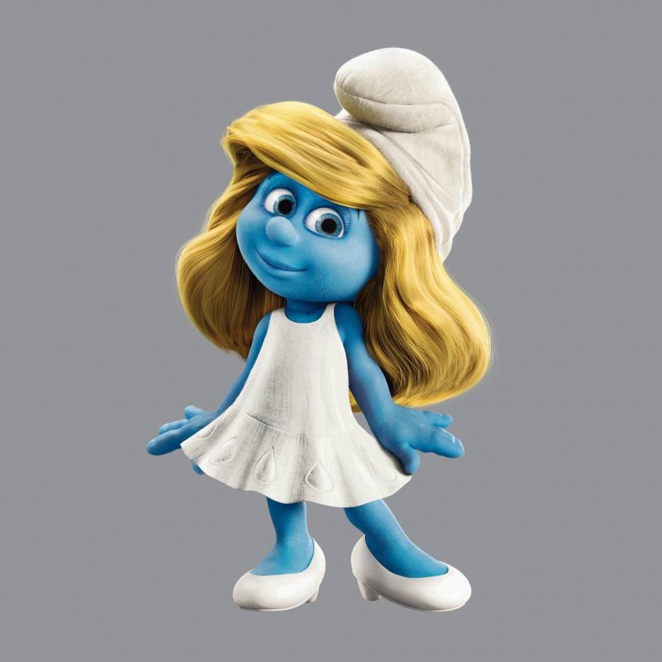 smurf woman